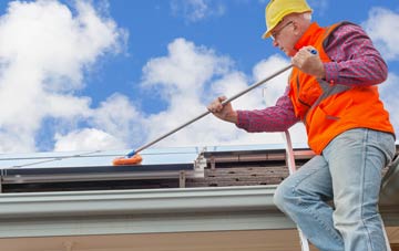 Weaverslake soft wash roof cleaning